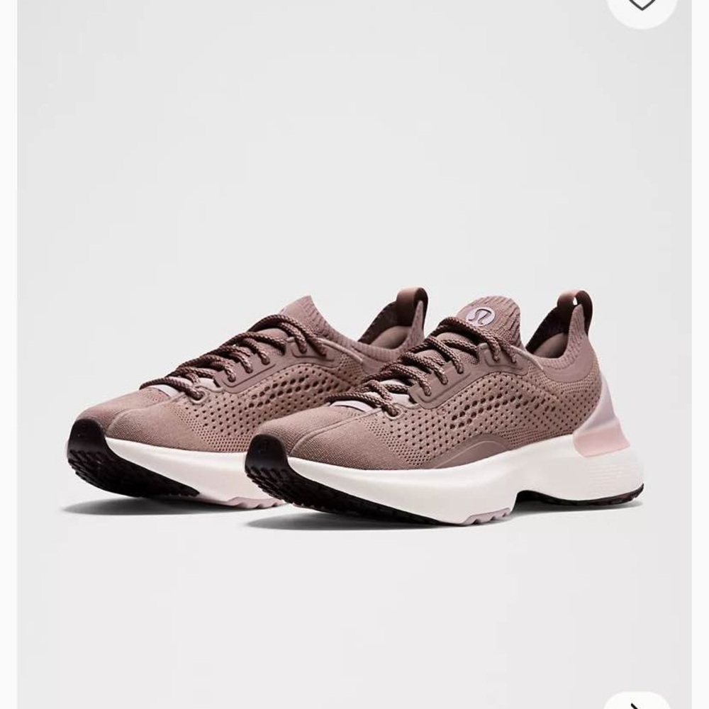 lululemon athletica Women's Mauve Knit Athletic Sneakers